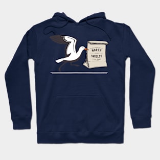 Mind Your Chips! North Shields Seagull Design Hoodie